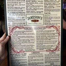 The menu The menu