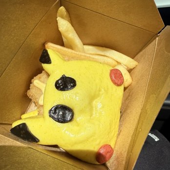 Bun World - Pikachu chicken sandwich - Chinese Near Me - Anaheim, California