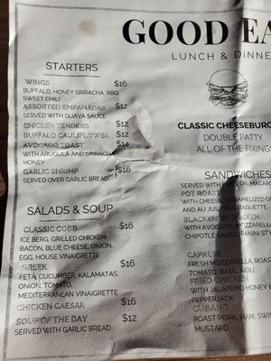 Menu photo 2 Good Eats Bistro East Elmhurst, NY