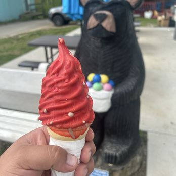 Nibbles - Cherry dipped swirl soft serve - Ice Cream & Frozen Yogurt Near Me - Roscommon, Michigan Nibbles - Cherry dipped swirl soft serve - Ice Cream & Frozen Yogurt Near Me - Roscommon, Michigan