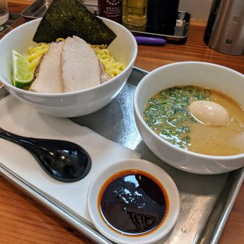 Kashiwa Ramen - Tsukemen with Chicken Cha-Shu. - Ramen Near Me - Costa Mesa, California Kashiwa Ramen - Tsukemen with Chicken Cha-Shu. - Ramen Near Me - Costa Mesa, California