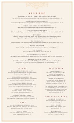 Menu photo 8 Ada's Restaurant & Bar Seattle, WA