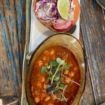 Fish Gaucho - Pozole soup - Mexican Near Me - Paso Robles, California