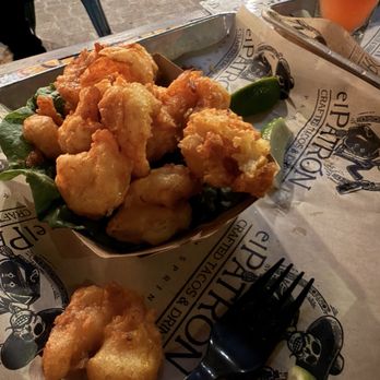El Patron - PACIFICO BEER BATTERED SHRIMP (15 pieces) - Tacos Near Me - Palm Springs, California