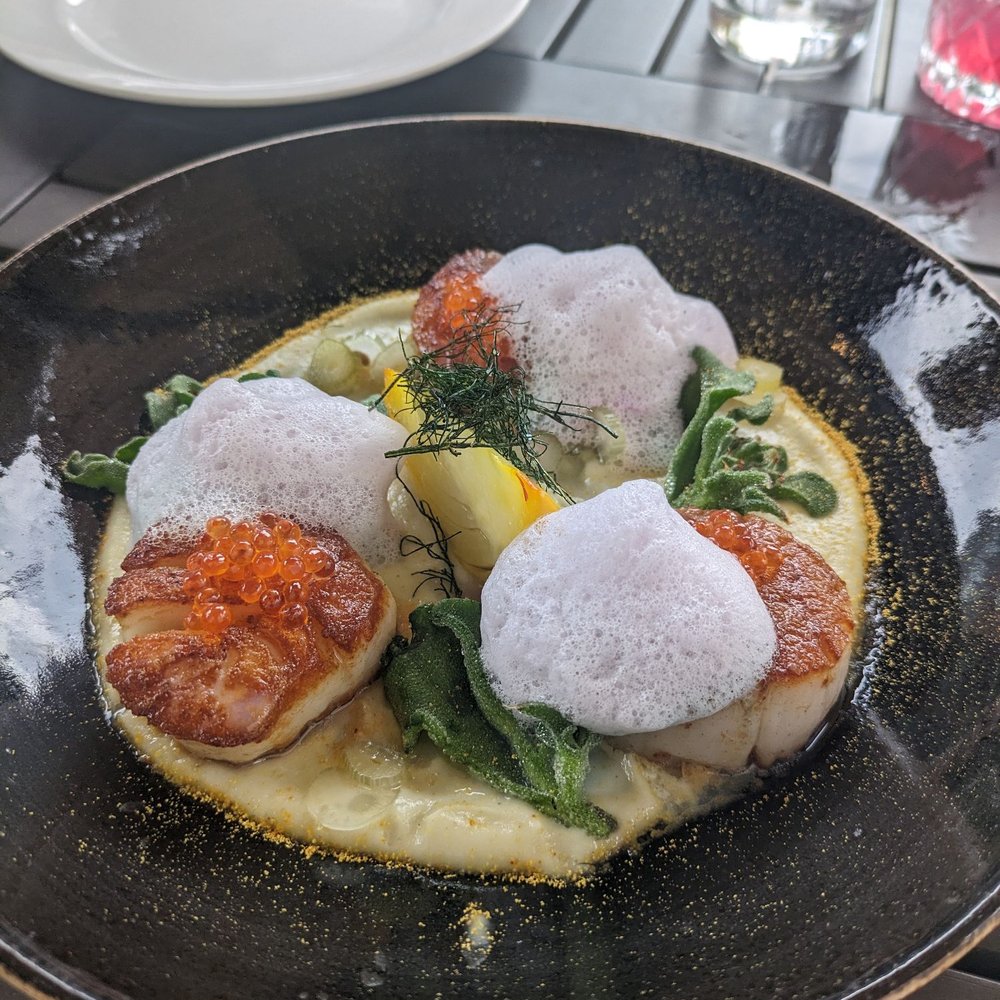 The Alden - Scallops with salmon roe - New American Near Me - Chamblee, Georgia