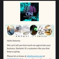 MB Mobile Notary Services - Screenshot of email I received after booking an appointment.