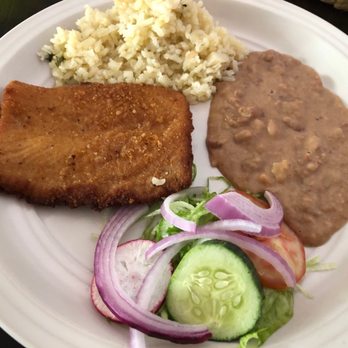 Restaurant Lolita - Fish filet lunch special main course option - Mexican Near Me - Puerto Vallarta, JAL