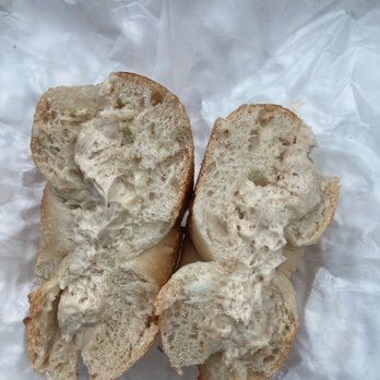 Wired Cup Cafe - Regular bagel with French toast cream cheese - Breakfast & Brunch Near Me - Ephrata, Pennsylvania