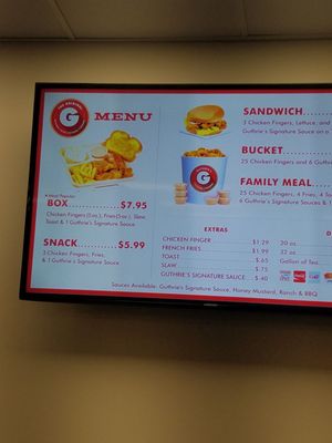 Menu photo 2 Guthrie's Opelika, AL