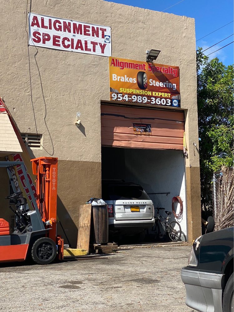 ALIGNMENT SPECIALTY Updated August 2024 3625 Pembroke Rd, Hollywood