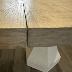 Ashley Store - Wide gaps between my table
