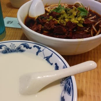 YuZhou Cafe - Soybean drink and beef noodle soup - Szechuan Near Me - Gaithersburg, Maryland YuZhou Cafe - Soybean drink and beef noodle soup - Szechuan Near Me - Gaithersburg, Maryland
