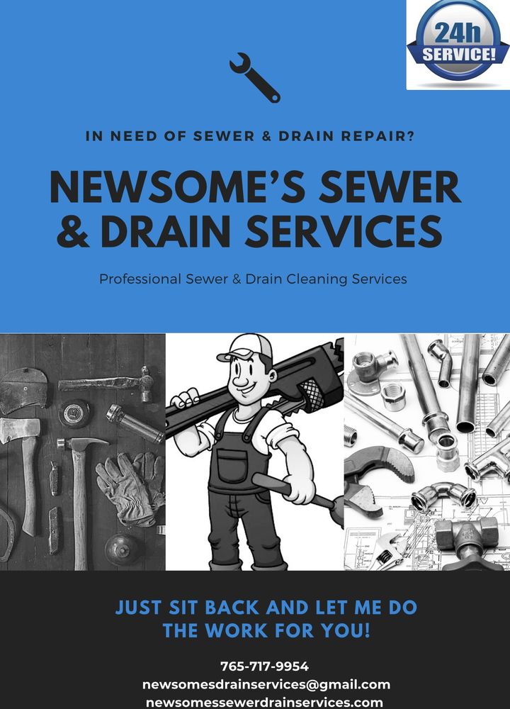 Slide of Newsome’s Sewer & Drain Services