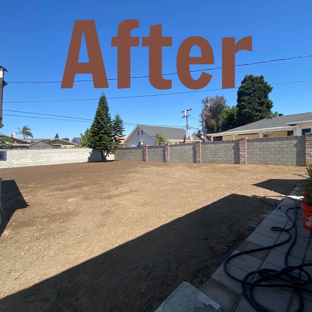 M Flores Landscape - Martin and his team Installed new sprinklers, leveled and topped our backyard with new soil. Ready for seeding and a few garden beds!! - Landscaping Near Me - Inglewood, California M Flores Landscape - Martin and his team Installed new sprinklers, leveled and topped our backyard with new soil. Ready for seeding and a few garden beds!! - Landscaping Near Me - Inglewood, California