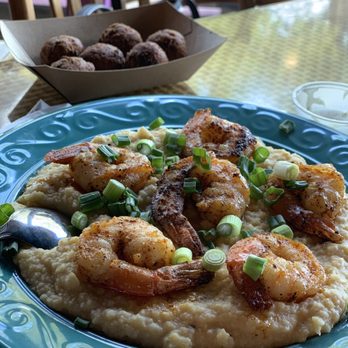 Mrs Lively's Cajun Konnection - Hush puppies and shrimp & grits - Cajun/Creole Near Me - Lake Dallas, Texas