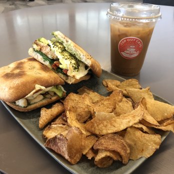 North Mass Boulder - Chicken Pesto Panini w/ sweet & spicy chips. Maple cinnamon iced latte w/ almond milk - Gyms Near Me - Indianapolis, Indiana North Mass Boulder - Chicken Pesto Panini w/ sweet & spicy chips. Maple cinnamon iced latte w/ almond milk - Gyms Near Me - Indianapolis, Indiana