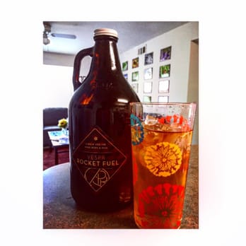 Vespr Coffeebar - One of their large growlers that you can fill with either their cold brew or one of their teas :) - Coffee & Tea Near Me - Orlando, Florida