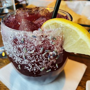 La Mesa Modern Mexican - Blueberry lavender margarita - Mexican Near Me - St. Charles, Illinois La Mesa Modern Mexican - Blueberry lavender margarita - Mexican Near Me - St. Charles, Illinois