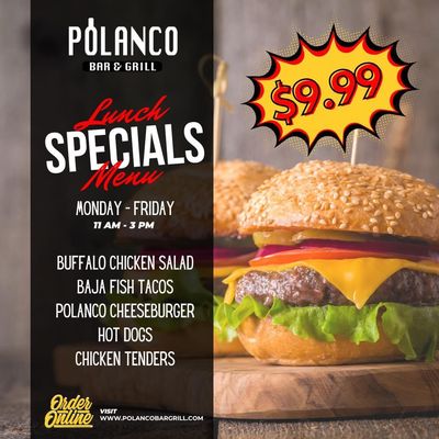 Menu photo 1 Polanco Bar & Grill El Paso, TX Menu photo 1 Polanco Bar & Grill El Paso, TX