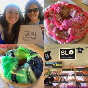 SloDoCo Donuts - Marshmallow Galaxy donut and Circus Animal donut - Donuts Near Me - San Luis Obispo, California