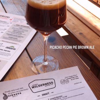 Arizona Wilderness Brewing - Picacho pecan pie brown ale - Breweries Near Me - Gilbert, Arizona