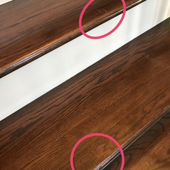 Sunshine Floors - Damage caused from subcontractor that had rocks in their shoes. - Carpeting Near Me - Opelika, Alabama
