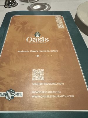 Menu photo 2 Oasis Restaurant Cranford, NJ