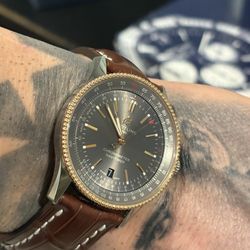 Breitling - Navitimer 1 automatic 41 with 18k gold trim