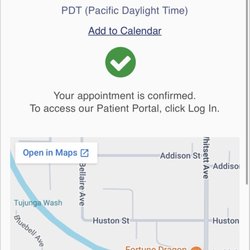 Brian Shih, MD - Proof of confirmed appointment