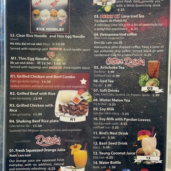 Phanh Ky - Menu - Vietnamese Near Me - Katy, Texas