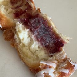 J & J Donuts - Strawberry Cream Cheese