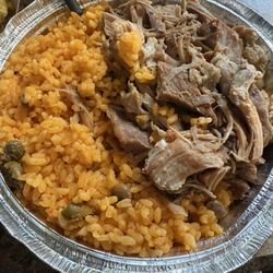 Vega’s Resturante - Yellow rice with pork