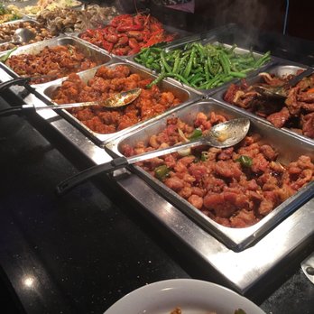 Ichiban Buffet - Crayfish, veggies, mushroom, fried rice, egg foo young - Buffets Near Me - Kissimmee, Florida