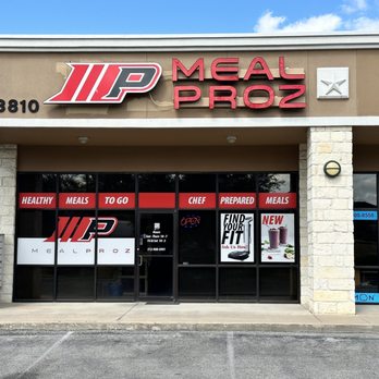 Meal Proz - Round Rock - the front of the restaurant - Food Delivery Services Near Me - Round Rock, Texas Meal Proz - Round Rock - the front of the restaurant - Food Delivery Services Near Me - Round Rock, Texas