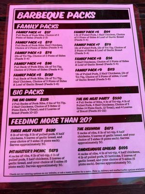 Menu photo 7 South Winchester BBQ San Jose, CA