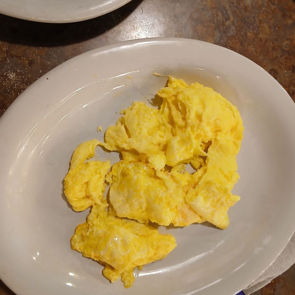 2 eggs scrambled 2 eggs scrambled