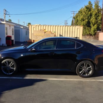 Classic Window Tinting - My IS350 with 3M 35% front/back - Car Window Tinting Near Me - Orange, California