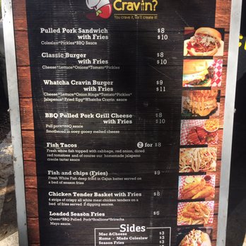 Whatcha Cravin - Menu - Food Trucks Near Me - Katy, Texas Whatcha Cravin - Menu - Food Trucks Near Me - Katy, Texas