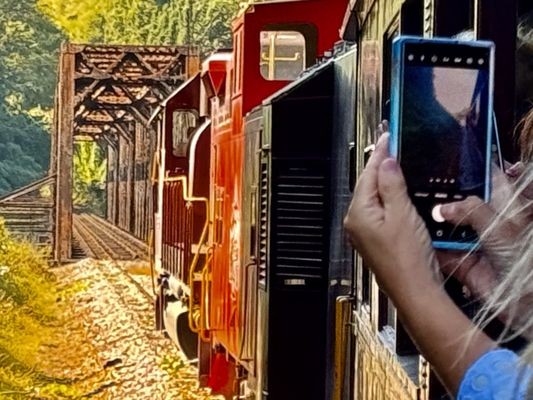 Great Smoky Mountains Railroad by null