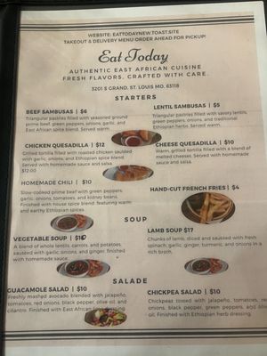 Menu photo 1 Eat Today St. Louis, MO Menu photo 1 Eat Today St. Louis, MO