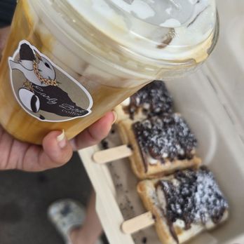 Early Bird Coffee - Caramel Macnut and Croffles original*chocolate*oreo - Coffee & Tea Near Me - Kihei, Hawaii Early Bird Coffee - Caramel Macnut and Croffles original*chocolate*oreo - Coffee & Tea Near Me - Kihei, Hawaii