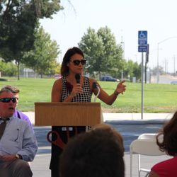 Livingston Community Health - Leslie McGowan, CEO at Ribbon Cutting Event