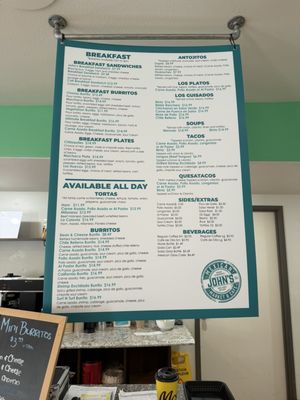 Menu photo 1 John's Market Solana Beach, CA