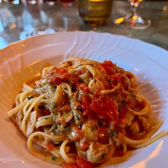 Torrisi - linguine in pink manhattan clam sauce - Italian Near Me - New York, New York