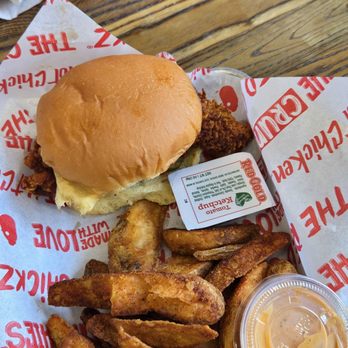 The Red Chickz - Classic chicken burger - Chicken Shop Near Me - Carlsbad, California