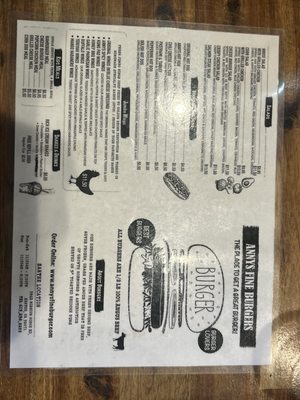 Menu photo 5 Anny's Fine Burger Santee, CA