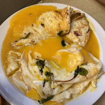 Cafe Topes - severely undercooked egg whites. inedible + salmonella risk - Coffee & Tea Near Me - Carlsbad, California