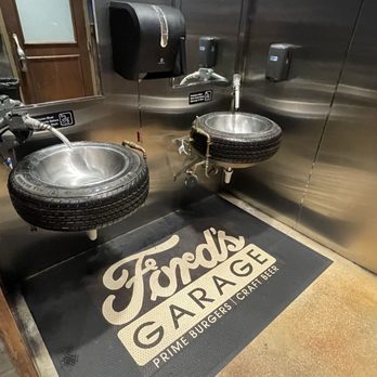 Ford's Garage Plantation - Men's bathroom - Bars Near Me - Plantation, Florida Ford's Garage Plantation - Men's bathroom - Bars Near Me - Plantation, Florida