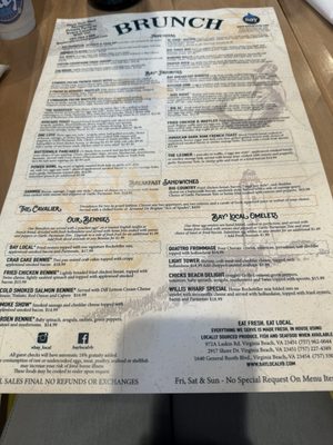 Menu photo 2 Bay Local Eatery Virginia Beach, VA