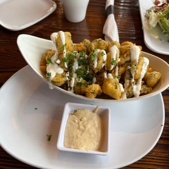 Godfather's Burger Lounge - Beer Battered Jalapenos - Burgers Near Me - Belmont, California Godfather's Burger Lounge - Beer Battered Jalapenos - Burgers Near Me - Belmont, California